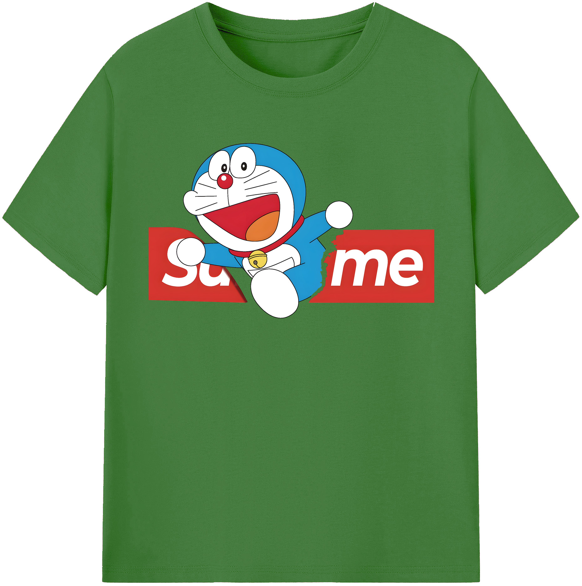 （画像用） ドラえもん Doraemon レディースカジュアルプリントTシャツ（綿100％）